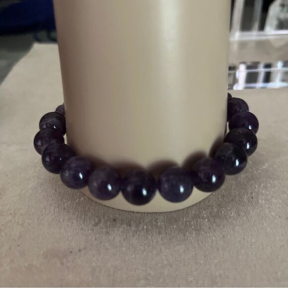 Luxury Amethyst Stada Wristwatch Charm Bracelet - Picture 2 of 8